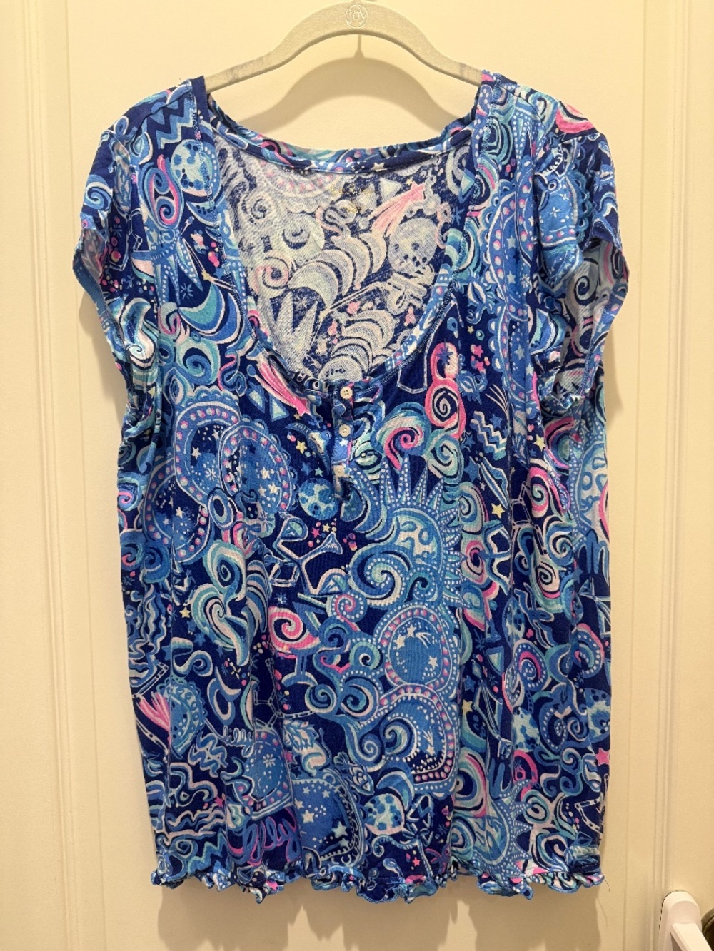 Lilly Pulitzer PJ Top XL